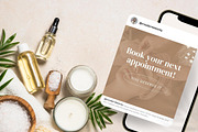 Skin Clinic Instagram, Dermatology, a Social Media Template by Ciera Design Templates (Thumbnail 6 of 8)
