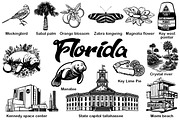 Florida state vector clipart, an Illustration by FITALARTSNEDIGI (Thumbnail 3 of 10)