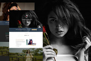 Ella – One Page Parallax Theme, a WordPress Template by pixelonetry (Thumbnail 1 of 5)