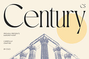 CS Century – Modern Font, a Serif Font by Craft Supply Co. (Thumbnail 1 of 8)
