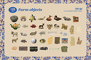 Rustic Country Life – Collage Kit, an Object Graphic by JuliBelushi (Thumbnail 6 of 9)