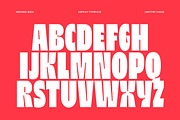 Megora - Bold Inktrap Font, a Sans Serif Font by limitype (Thumbnail 8 of 12)
