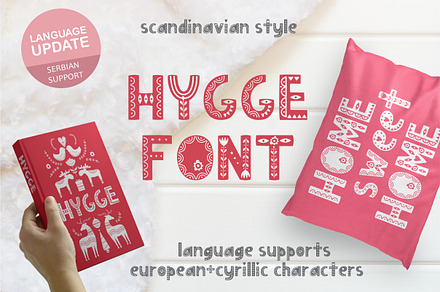 Hygge Scandinavian font, a Font by Alisovna