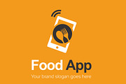 Food App Logo Template, a Branding & Logo Template by Tasmim Premiem Design (Thumbnail 3 of 4)