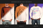 Men Long Sleeve T-Shirt Mockups, a Shirt Mockup by Indieground Design Inc. (Thumbnail 3 of 5)