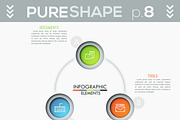 Pure Shape Infographic Bundle, a Presentation Template by Andrew Kras Design (Thumbnail 17 of 26)