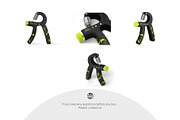 Hand Grip Mockup Set, an Advertising Mockup by Country4k (Thumbnail 4 of 4)