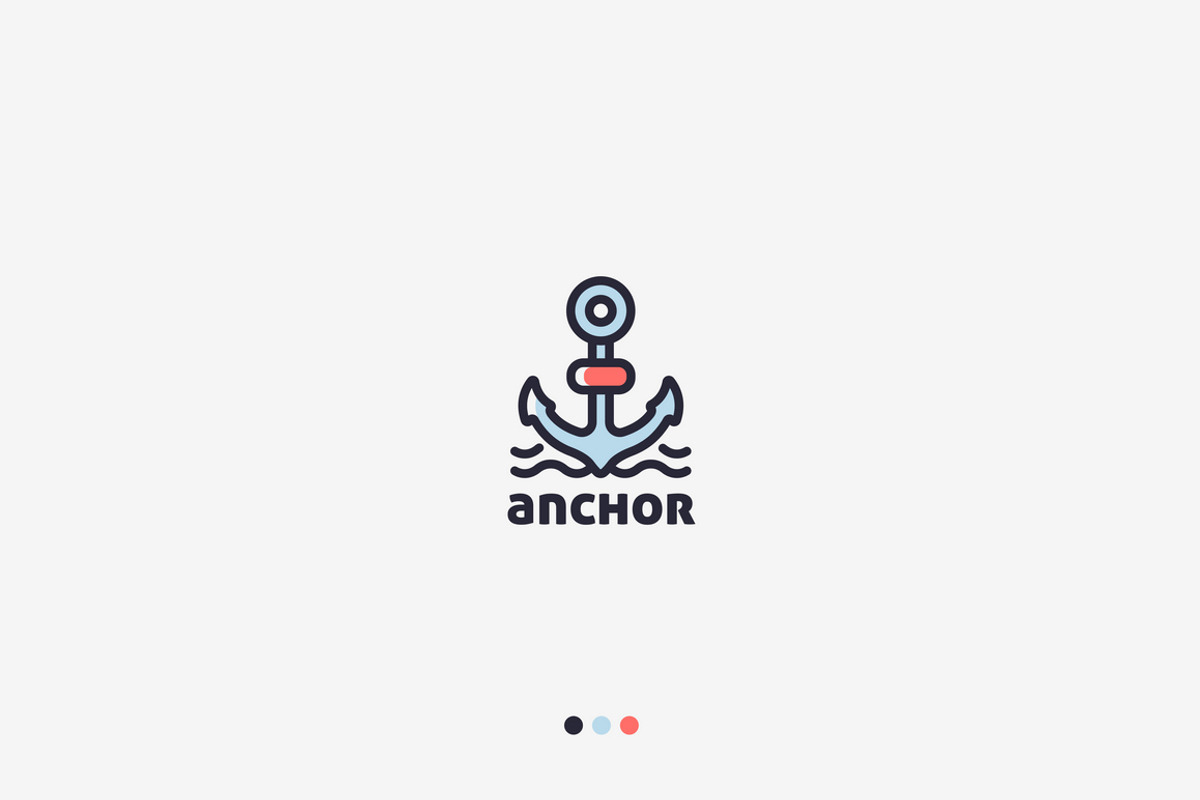 Anchor Logo Template, a Branding & Logo Template by Snitovets (Photo 1 of 3)
