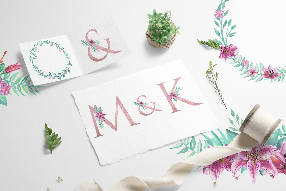 Lilly Alphabet Graphic Set, an Illustration by Rad Fonts (Photo 4 of 12)