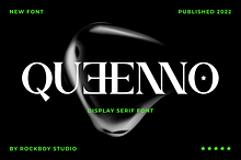 Queenno - Logo Font