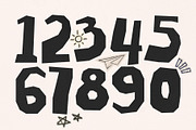 Craft Society - Paper Cutout Font, a Handwritten Font by HipFonts (Thumbnail 4 of 11)