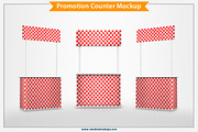 Promotion Counter Mockup PSD, an Advertising Mockup by Plus Media (Thumbnail 2 of 3)