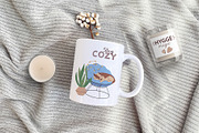 Hygge magic. Cozy clipart collection, a Decorative Illustration by Anna Summer (Thumbnail 7 of 10)