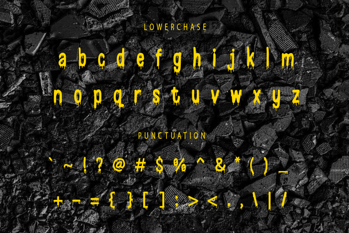DropBlood, a Blackletter Font by GlottaTypeface (Photo 2 of 8)