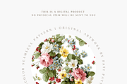 Vintage Floral Seamless Pattern, a Pattern Graphic by Pati Charm Studio (Thumbnail 4 of 6)