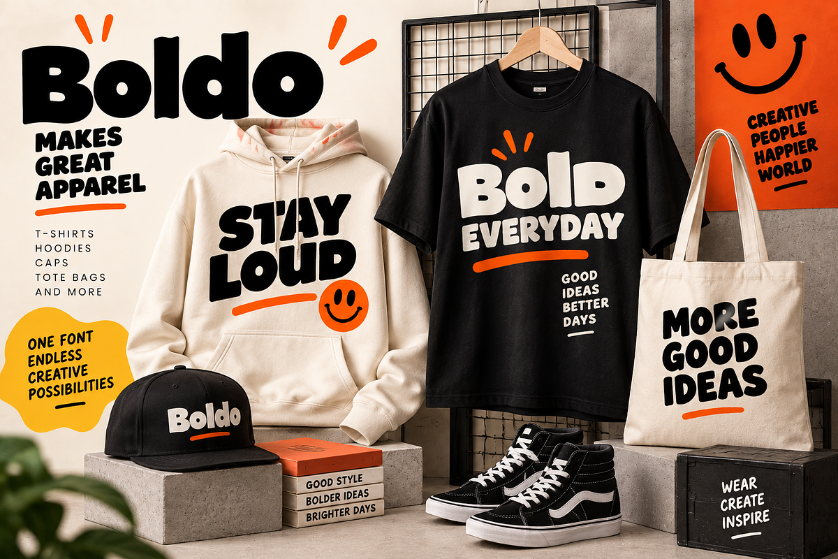 Boldo _ Display Font, a Script Font by Wow Magic (Photo 6 of 6)