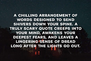 Scarioustic - Spooky Halloween Font, a Sans Serif Font by Iwanistic (Thumbnail 3 of 11)