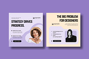 Modern Social Media Post & Story, a Social Media Template by MightyDesign (Thumbnail 2 of 7)