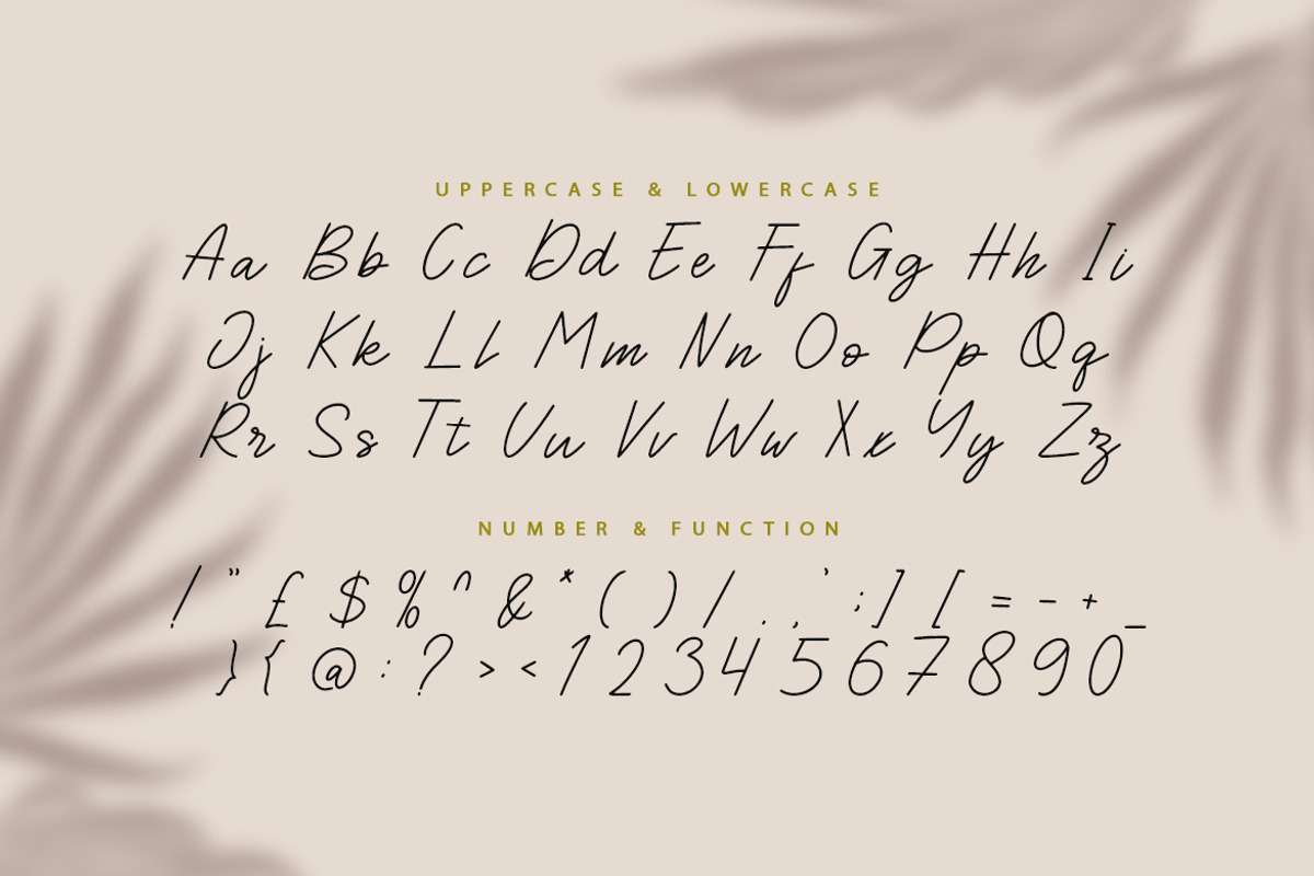 The Mind Rain, a Script Font by kerismaker (Photo 3 of 10)