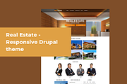 RealEstate - Responsive Drupal Theme, a Websites & App Template by Ordasoft (Thumbnail 1 of 3)