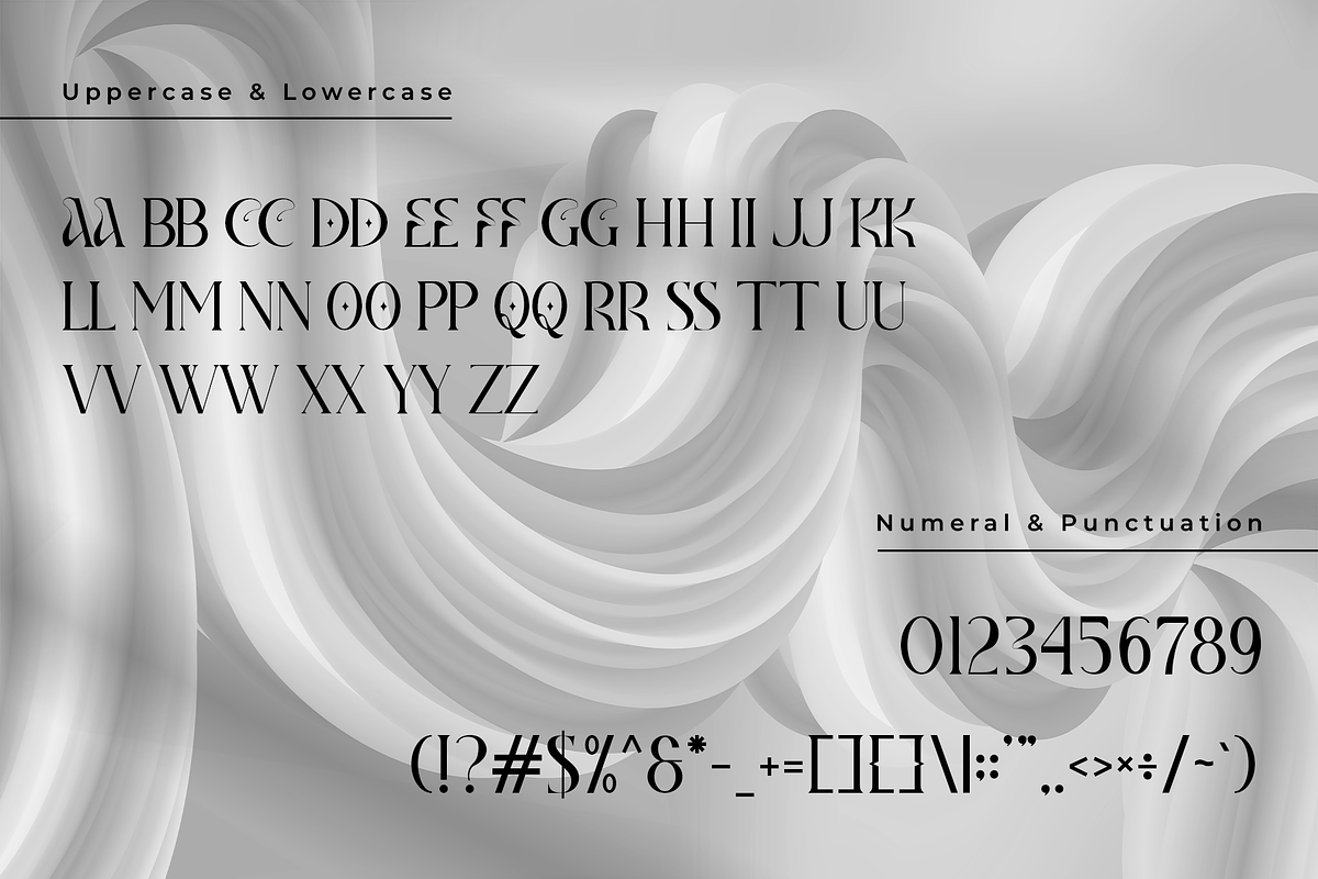Voresca – A Modern Classy Serif Font, a Serif Font by overlaytemplates (Photo 5 of 5)
