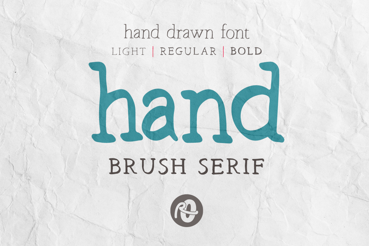 Hand Brush Serif