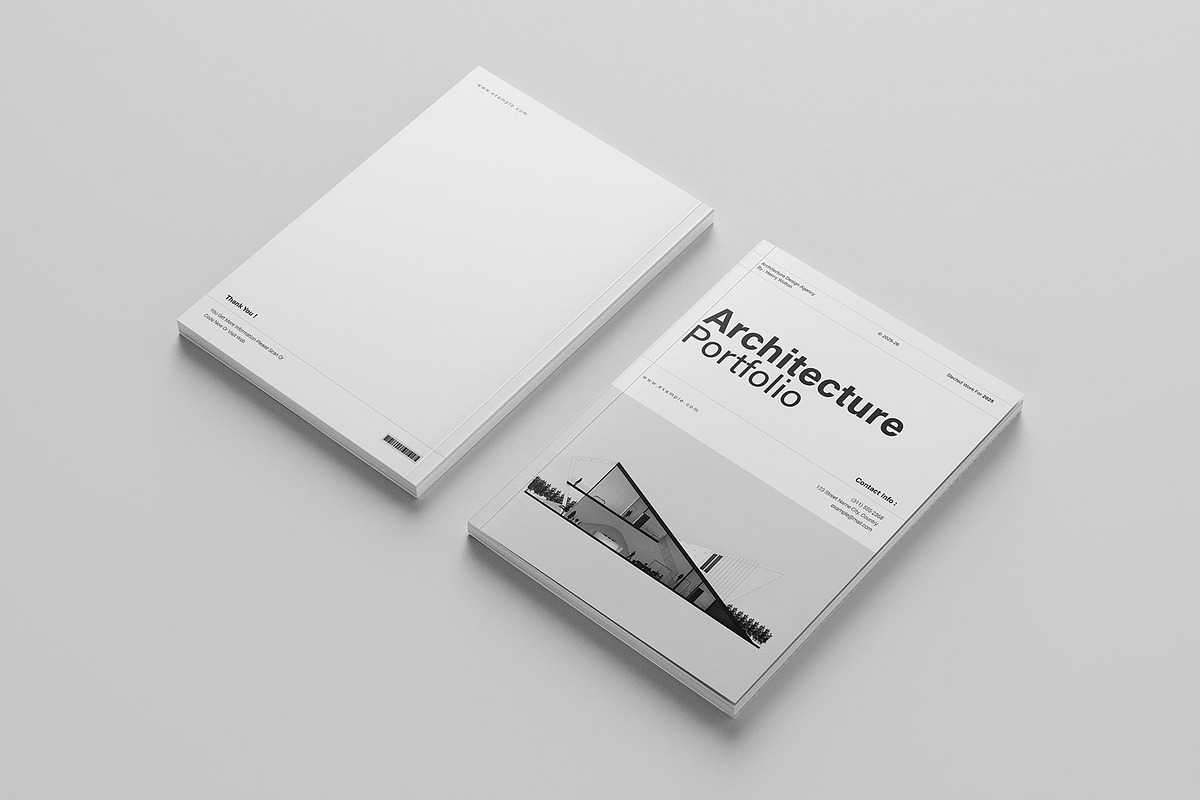 Architecture Portfolio Template, a Brochure Template by ElvinPrint (Photo 15 of 17)