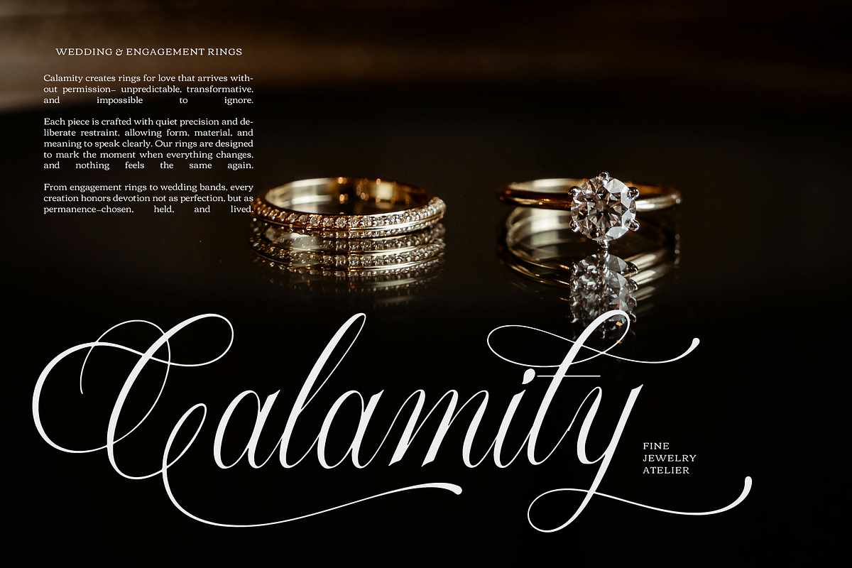 Sirclair Miwareta Beauty Calligraphy, a Script Font by Denustudios (Photo 7 of 12)