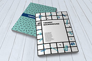 Abstract trendy posters 80-90s, a Brochure Template by ExpressShop (Thumbnail 2 of 3)