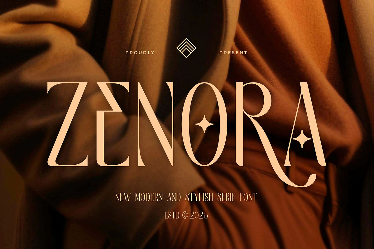 Zenora || Modern Classy Sans Serif, a Sans Serif Font by Ermedia Studio (Photo 1 of 10)
