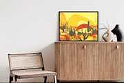 DESERT: clipart, cards, patterns, a Seasonal Illustration by Elliko shop (Thumbnail 2 of 13)