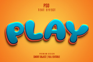 Play Kids Style Text Effect