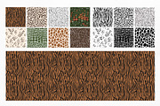 Safari Animal Print Patterns, a Pattern Graphic by Pattern + watercolor (Thumbnail 7 of 8)