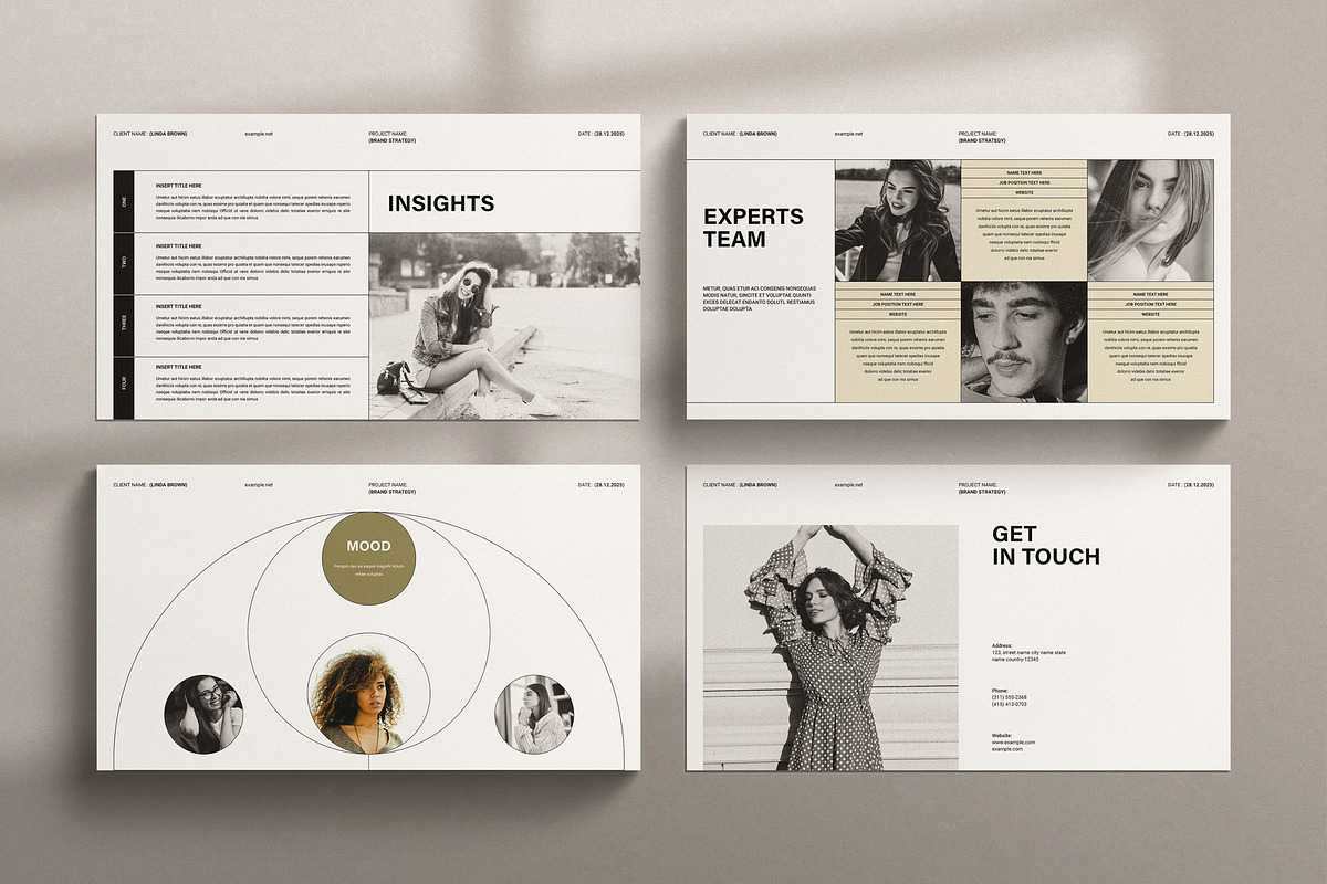 Brand Strategy Guide Presentation, a Presentation Template by TemplatesForest (Photo 8 of 9)