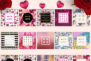 400+ Valentine's Day Cards Pack, a Decorative Illustration by Olha Kostiuk (Thumbnail 6 of 9)