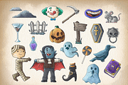 Halloween Watercolour Illustrations, an Illustration by Arshad Ali (Thumbnail 6 of 6)