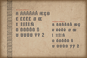 Ruins, a Slab Serif Font by Foundry73 (Thumbnail 6 of 6)