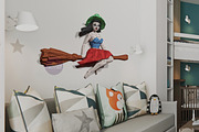 DIY Witch 3D model template, a Templates & Theme by PolyFish (Thumbnail 4 of 6)