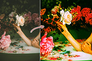 Rosy Oil Paint Lite Action, an Action Add-On by Linspace (Thumbnail 3 of 6)