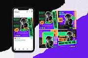 Indie Music Instagram Post Template, a Social Media Template by Artnivora.Std (Thumbnail 2 of 2)