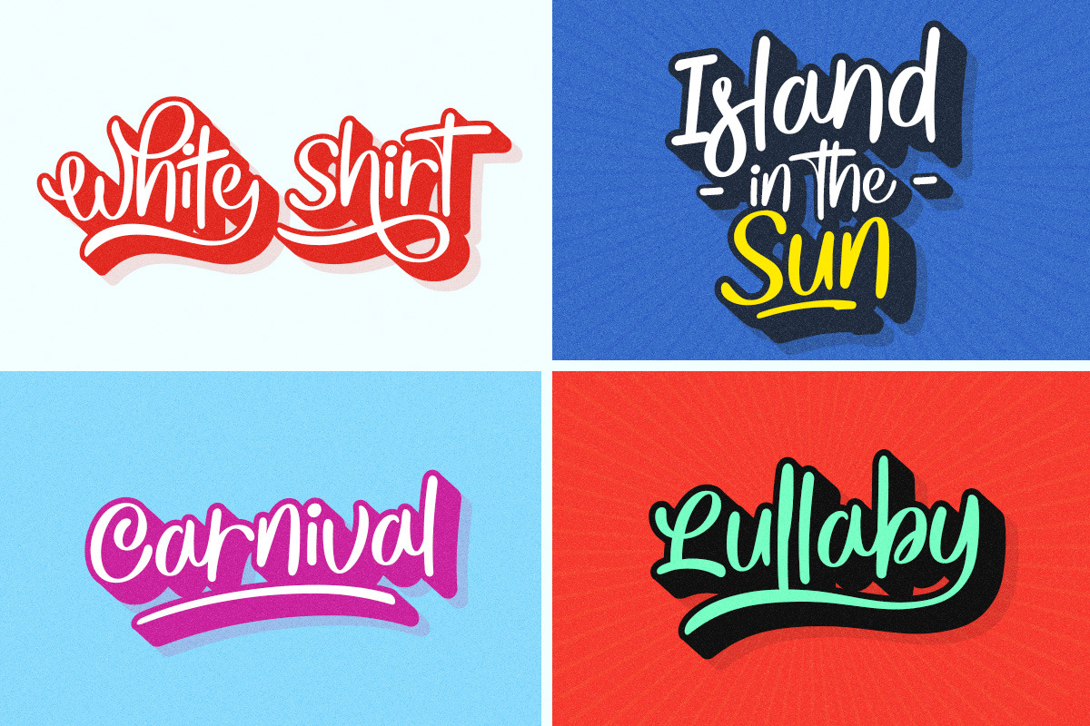 Sunday Vibes - Funky Script, a Script Font by HIRO.std (Photo 10 of 12)