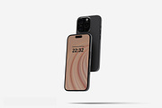 Iphone 15 Pro Max Mockup, an iPhone Mockup by ulfatunnazira (Thumbnail 4 of 5)