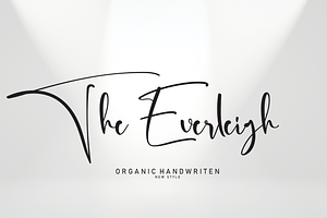 The Everleigh Script Font