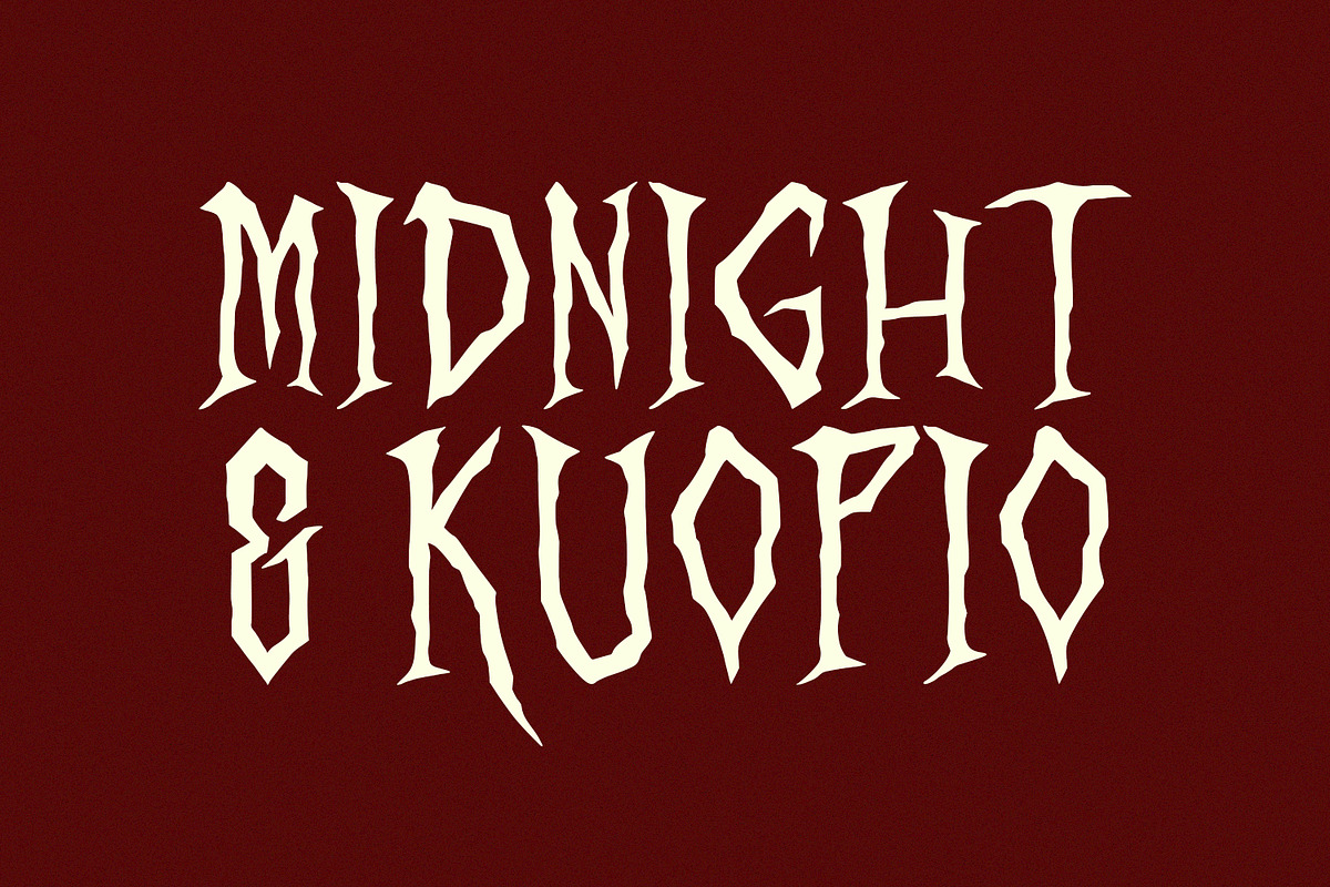 Annarzaq Display Font, a Blackletter Font by Maulana Creative (Photo 2 of 12)