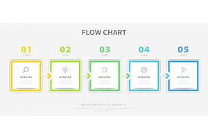 Simple Infographic Template Design