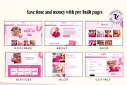 Wix Pink Website Template, a Wix Template by Template Twist Shop (Thumbnail 6 of 10)