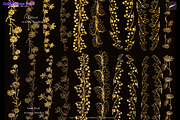 Procreate Brushes Gold Foliage Vol 2, a Brush Add-On by Fashion Workshop Bkk (Thumbnail 9 of 11)