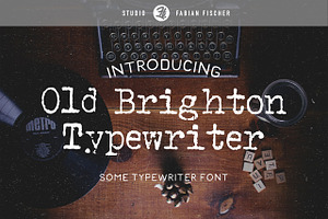 Old Brighton Typewriter - Font