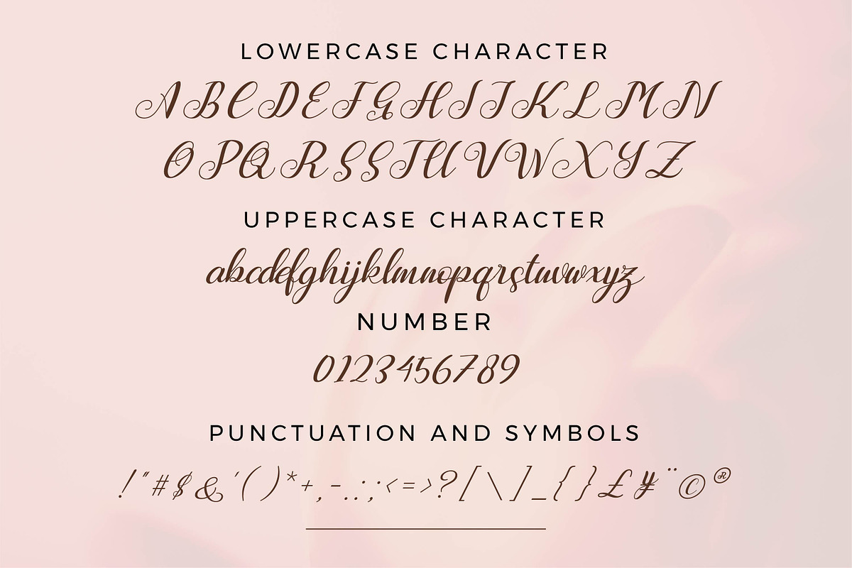 Halima Beautiful - Font script typeface