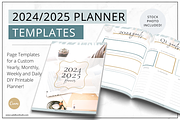 Planner Templates Canva | NL, a Stationery Template by Lady Boss Studio (Thumbnail 1 of 8)